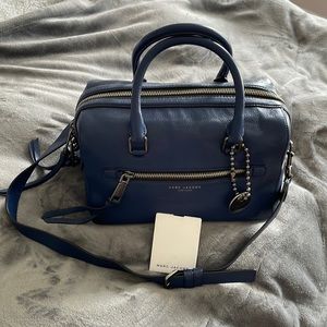 Marc Jacobs Recruit Bauletto Leather Satchel